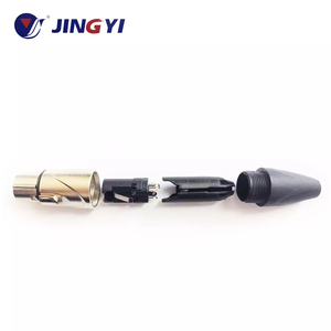 Connecteur XLR Femelle <span class=keywords><strong>NC3FX</strong></span> NC5FX 3 Broches Audio Contacts Nickel Noir Connecteur XLR Speakon 3 Broches - Product Image 3