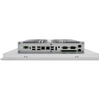 Ordinateur embarqué 10,4 - 21,5 pouces avec écran tactile capacitif, PC industriel sans ventilateur pour la commande d'automatisation