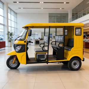 ELICK Vehículo Eléctrico de Tres Ruedas Abierto para Pasajeros, 6 Asientos, Velocidad 30-50km/h, Autonomía 70-90km, Carga Útil 400kg, Triciclo Camper - Product Image 3
