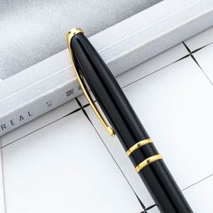 1.0Mm Premium Black Twist-Action Ballpoint Custom Logo Office Stationery Student Writing Promotional Gift <b>Pen</b> - Product Image 2