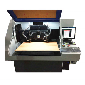 High Precision 2 Spindles PCB CNC Drilling&amp;Routing Machine Manufacturer