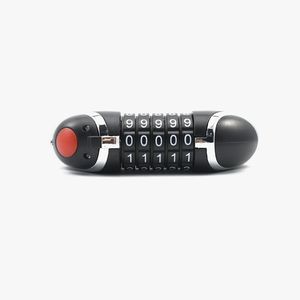 YH1462 Serrure de câble de vélo numérique rétractable Serrure à clé en acier allié Durable portable avec méthode de déverrouillage par <span class=keywords><strong>empreinte</strong></span> digitale à lumière LED - Product Image 3