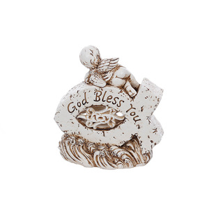 KOMI <span class=keywords><strong>statue</strong></span> da giardino per la casa più vendute resina Little Angel Cross Heart <span class=keywords><strong>statue</strong></span> per pilastro da tavolo ornamenti in piedi regali di artigianato - Product Image 6