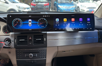 Écran double 24,6 pouces pour Mercedes-Benz GLK X204 2009-2015 Lecteur multimédia GPS Navigation Radio de voiture double écran Carplay