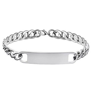 Bracelets de bijouterie fantaisie, <span class=keywords><strong>fournisseur</strong></span> professionnel de breloques, bracelet réglable en <span class=keywords><strong>acier</strong></span> <span class=keywords><strong>inoxydable</strong></span> pour femmes et hommes - Product Image 2