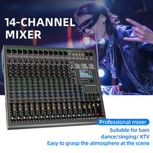 มิกเซอร์เสียงระดับมืออาชีพ TG14 รุ่นใหม่ล่าสุด พร้อมเอฟเฟกต์ DSP 99 แบบ คอนโซลเสียง 14 ช่องสัญญาณ พร้อมพอร์ต USB - Product Image 4