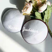 Resure Yarmulke Lino Kippah Sombrero Gorra judía Judaica Kipot Kipah Venta al por mayor Kippah Yarmulke