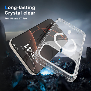 <span class=keywords><strong>Coque</strong></span> transparente magnétique robuste de haute qualité 2300 GS pour <span class=keywords><strong>iPhone</strong></span> <span class=keywords><strong>11</strong></span>-17 Pro Max en TPU et PC – Étuis pour téléphones portables - Product Image 5