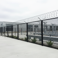 Valla de Seguridad Antiescalada de Hierro 358 de 3 m de Altura, en Oferta, para Prisiones y Centros Correccionales