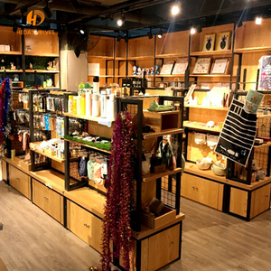 Présentoir commercial, en bois, rayonnage pour les magasins de détail - Product Image 1