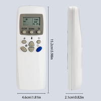 Télécommande 6711A20111M compatible avec le contrôleur de climatiseur LG AC 6711A90023C 6711A90023E 671190023W 6711A20111M