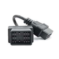 La mejor calidad Obd Ii Obd2 90 grados Conector hembra de 16 pines Lector Obd Obd2