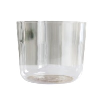 Mountain Rain Quartz Crystal Singing Bowls Set Musical Percussion Instruments Made in Liaoning for Yoga Practice Sound Therapy