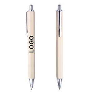 Bolígrafo Hexagonal Dorado de Lujo de Alta Calidad con Logotipo Personalizado, Ideal para Oficina - Product Image 6