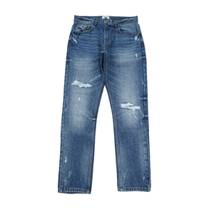 Jean Classique Coupe Droite en Coton Riche pour Homme – Denim Durable pour Usage Quotidien Décontracté – Taille Moyenne Confortable – Grandes Tailles et Tailles Étendues - Product Image 1