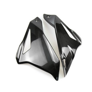 Kit Completo de Carrocería para Motocicleta, Fibra de Carbono, para Yamaha <span class=keywords><strong>MT10</strong></span> FZ10, Guardabarros, Alerones, Piezas Modificadas, Carbono 3K, Negro Gris, 16-21 - Product Image 5