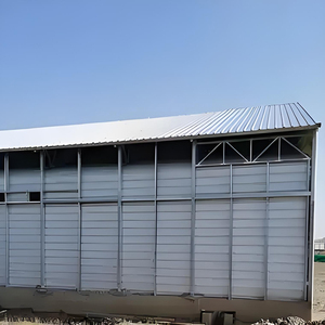 Grote Capaciteit Kippenhok Vleeskuikens Pluimvee Staalconstructies Lage Prijs Boerderijgebouwen