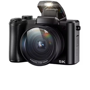Cámara Digital Dual para Selfies, Mini Cámara DSLR con Capacidades HD, Pantalla IPS HD de 3.2'', Zoom Óptico <span class=keywords><strong>5X</strong></span>, Sensor CMOS con Flash Automático - Product Image 3