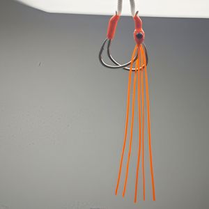 Móc câu cá bass tinh tế thủ công với kẹp kim loại cho mồi được thiết kế đặc biệt cho câu cá trên biển - Product Image 3