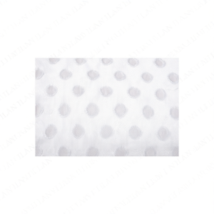 Tissu en dentelle Ilan 100x75cm blanc à pois, accessoire pour décorations - Product Image 1