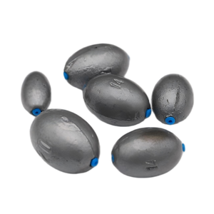 Trứng cá <span class=keywords><strong>Sinker</strong></span> ô liu hình dạng sắt <span class=keywords><strong>Sinker</strong></span> với nhựa Lõi câu cá sắt sinkers - Product Image 4