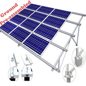 Năng Lượng Mặt Trời Trang Trại 1Mw Khung Năng Lượng Mặt Trời Gắn Hệ Thống Structuresolar Mái Tấm Gắn Chân Đế Năng Lượng Mặt Trời Đường Sắt Kết Nối Hỗ Trợ - Product Image 2