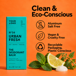 Bálsamo Desodorante con Extractos de Plantas Sin Aluminio, Protección contra el Olor Todo el Día, Suaviza la Piel, Refrescante, No Pegajoso, Sin Manchas, Aroma a Menta Fresca - Product Image 5