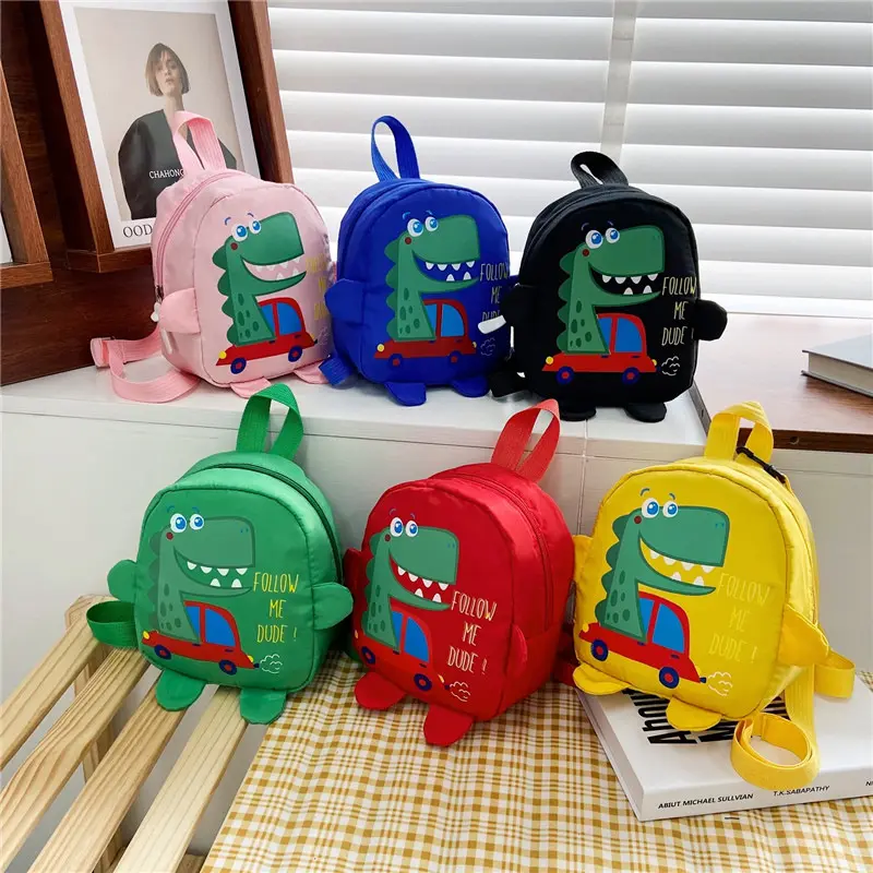 Ready to Ship Hot Sale Dinosaur Bag Student Cute Kids Baby Backpack Set For School Bags unisex book bag