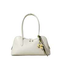 Sac fourre-tout personnalisé OEM ODM, nouvelle conception de niche, grande capacité, en cuir véritable, pour l'été, l'automne et l'hiver, mode décontractée et polyvalente, portable