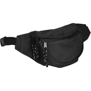 Sac de ceinture en toile pour sport de course personnalisé pochette réglable pour les hanches sac de ceinture sac banane