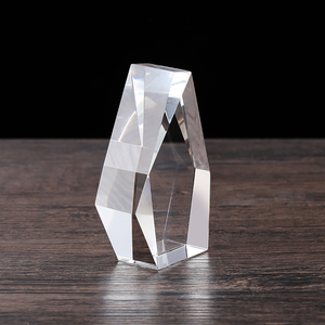 Bloque de Cristal K9 Transparente con Grabado Láser 3D, <span class=keywords><strong>Cubo</strong></span> <span class=keywords><strong>Irregular</strong></span> Personalizado para Marco de Fotos, Novedad - Product Image 3