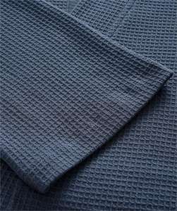 Nouvelle arrivée 2026 Peignoir en tissu gaufré 100% coton - Robe longue de type cardigan pour hommes et femmes, idéal pour les hôtels et les chambres d'hôtes - Product Image 6