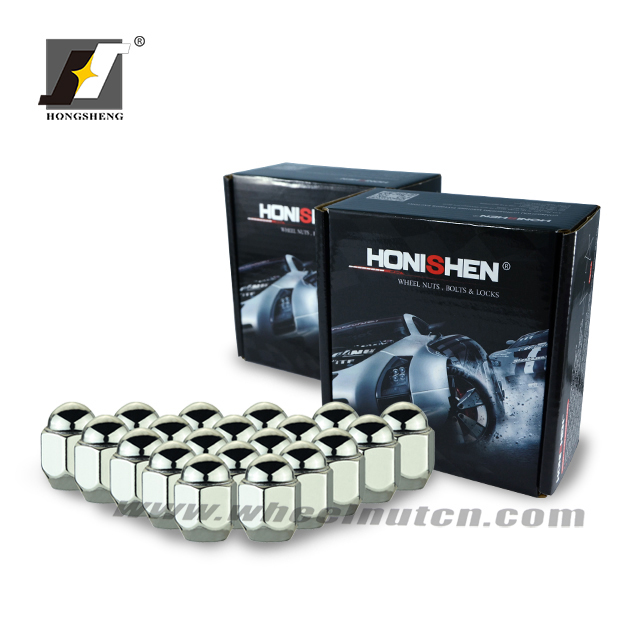 Автомобильные автозапчасти 19 мм шестигранные хромированные гайки M14x1.5 12402