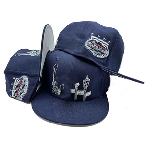 Casquettes de baseball à 6 panneaux personnalisées avec logo brodé 3D, vente en gros, nouvelles, unies, sportives, OEM, style image, plage, voyage - Product Image 4