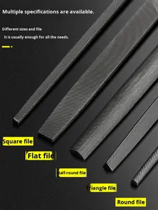 Utensili per Molatura Lima Rotonda Lima Triangolare Lima Piatta Piccola - Product Image 3