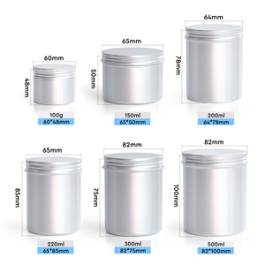 Envase de Aluminio de Grado Farmacéutico para Vitaminas, Frasco de Aluminio Metálico Resistente para Cápsulas y Polvo de Suplementos para la Salud - Product Image 2