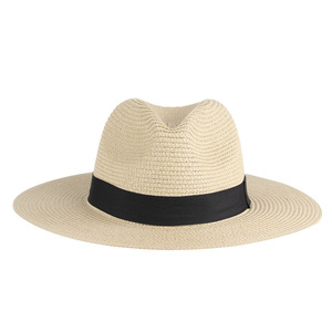 <span class=keywords><strong>Sombrero</strong></span> <span class=keywords><strong>Panamá</strong></span> a <span class=keywords><strong>Precio</strong></span> de Fábrica para Mujer/<span class=keywords><strong>Hombre</strong></span>, <span class=keywords><strong>Sombrero</strong></span> de Sol de Verano de Ala Ancha, Fedora para Playa, Fiesta al Aire Libre, Cinta de Cuerda de Hierba Natural, Casual, para Viajes - Product Image 5