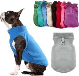 Eco-Friendly Polyester Classic Design <b>Dog</b> <b>Coat</b> for Little <b>Dogs</b> Fall/Winter/Spring Solid Pattern - Product Image 1