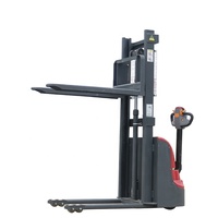 Chariot élévateur à fourche de chantier de 1,5 tonne de capacité de charge, hauteur de 3 mètres, CDD1530, chargeur de batterie électrique, transpalette autoportée