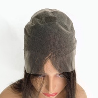 Peluca de Encaje Suizo con Capa Completa de Cabello Humano Natural Hecha a Medida por Proveedor para Mujer