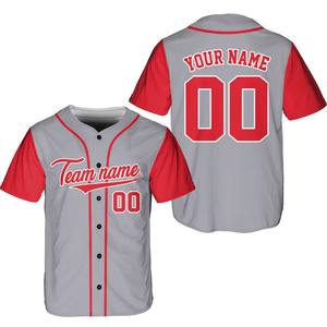 Tontons Factory Custom 100% Poliéster Béisbol Softball Camisas Secado rápido Transpirable Bordado Uniformes Tallas grandes Opción - Product Image 4