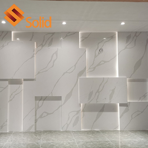 मनुष्य ने ईंट की दीवार ठोस सतह स्लैब पत्थर के एक्रिलिक पोरिलिक मिट्टी के बरतन ठोस सतह टाइल ईंट क्लैडिंग ठोस सतह - Product Image 2