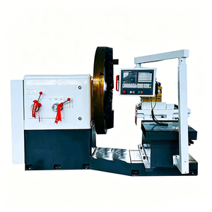 Torno vertical de doble columna para línea de producción de bridas - Product Image 3
