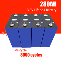 Stock UE DDP CALB 314Ah CATL 280Ah 314Ah Cellules LiFePO4 de Grade A, Batterie Lithium-Ion Phosphate pour Stockage d'Énergie Solaire Domestique
