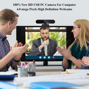 เว็บแคม 1080P ฟูลเอชดีพร้อมไมโครโฟนอินเทอร์เฟซ USB โฟกัสอัตโนมัติสำหรับการสนทนาทางวิดีโอด้วยคอมพิวเตอร์แล็ปท็อป - Product Image 4