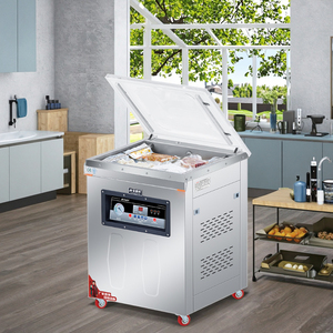 Electric Single Chamber Automatic Vacuum Sealing Machine for Potato <b>Vegetable</b> Rice Coffee-Stable Operation Film & Foil Packaging - Product Image 1