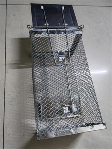 Piège-cage humain pour attraper des rongeurs vivants, en fer, pour souris et rats, pour <span class=keywords><strong>la</strong></span> <span class=keywords><strong>maison</strong></span> et le jardin, réutilisable, pour le contrôle des nuisibles et <span class=keywords><strong>la</strong></span> capture avec appât - Product Image 3