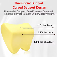 Coussin de soutien cervical OEM ODM avec logo personnalisé, respirant, pour siège auto, idéal pour la conduite quotidienne en été