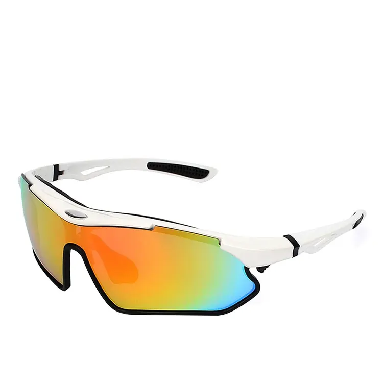 Bestseller Sportbrille unzerbrechlich PC Radbrille UV400 polarisierende Sport-Sonnenbrille für Herren