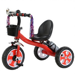 Venta al por Mayor de Triciclos para Niños con 3 Ruedas de EVA, Juguete de Plástico para Niños de 2 a 7 Años con 3 Juguetes de Coche para Bebés - Product Image 1